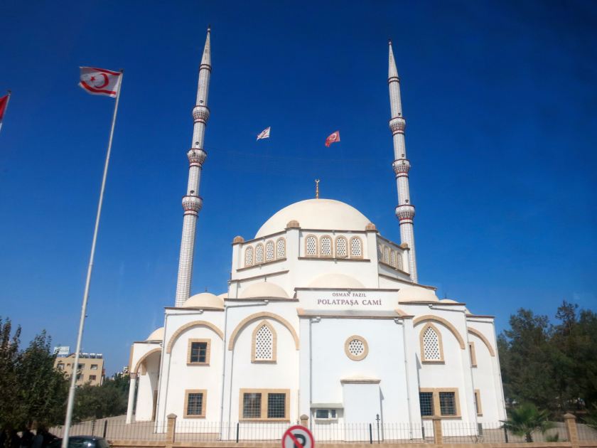 A Turkish-funded mosque in Northern Cyprus. © Gerrit Kurtz.