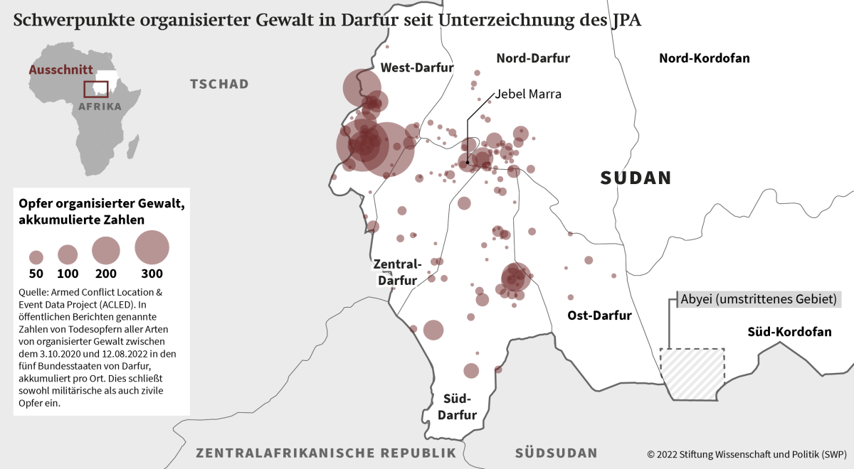 Die Spoiler von&nbsp;Darfur