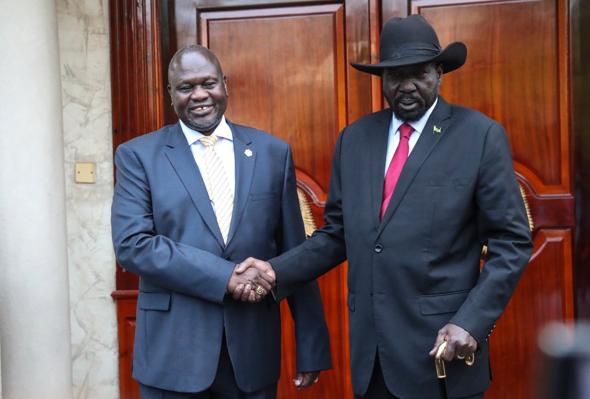 Kiir and Machar 2019